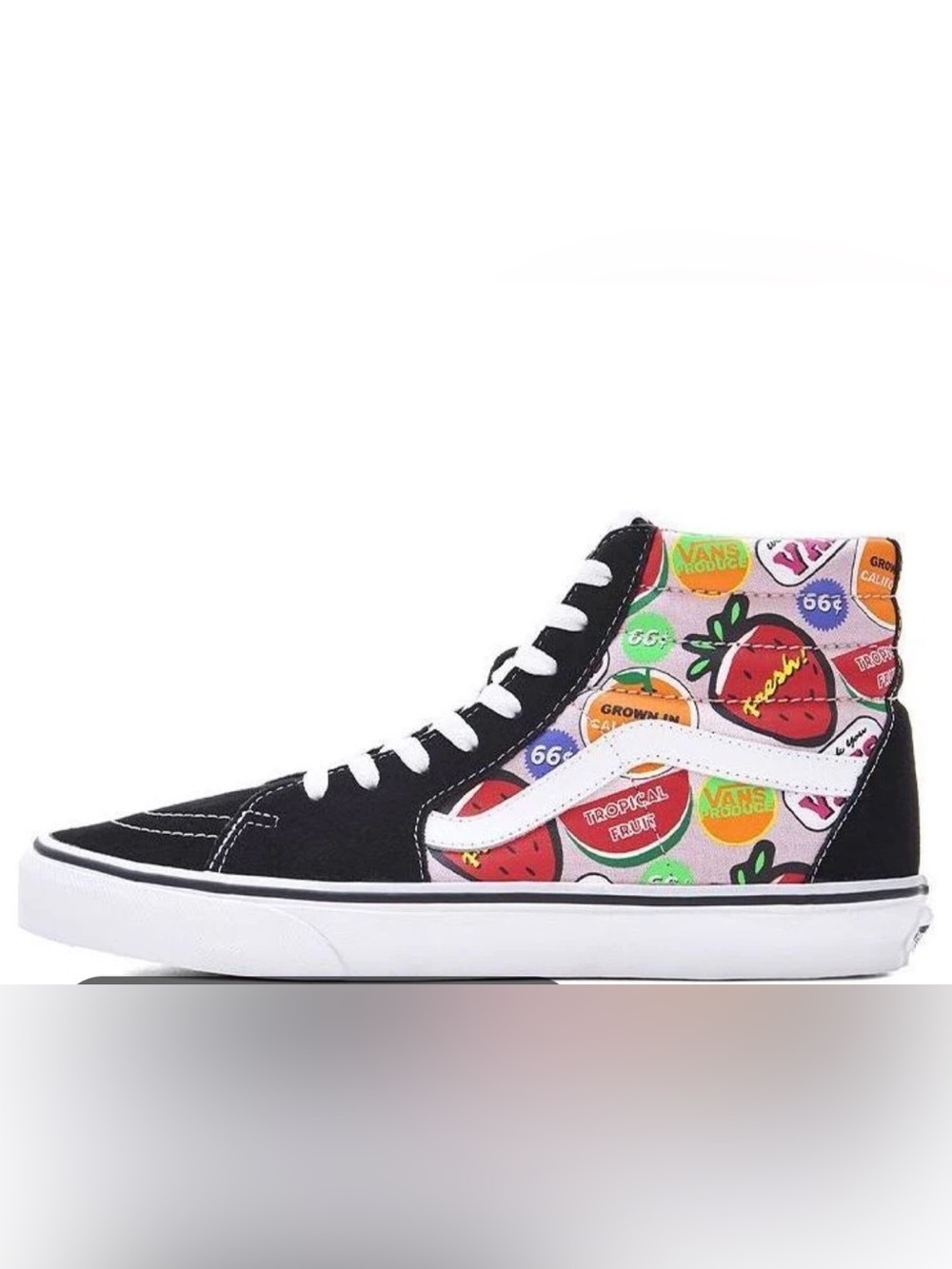 Vans Sk8-Hi Retro Mart Skate Grunge Fruit Sneaker VN0A32QG4UC Mens 6 Womens 7.5